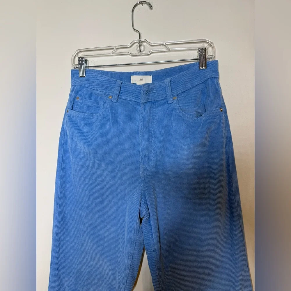 🖤H&M Blue Corduroy Pants - Picture 4 of 7